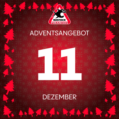 Adventsangebot am 11.12.2025 im Piranhas Rostock Onlineshop