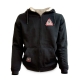 Piranhas - Zip Hoody - Black - Logo - Gr: S