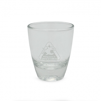 Piranhas - Schnapsglas - Classic - 50ml - Logo