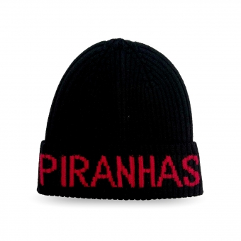 Piranhas - Mütze Grobstrick - blk - PIRANHAS