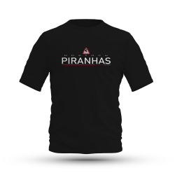 Piranhas - T-Shirt schwarz - ROSTOCK PIRANHAS HOCKEY