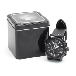 Lausitzer Füchse - Chronograph - Uhr - schwarz - Logo